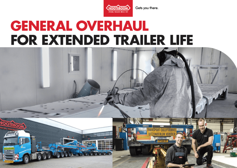 General overhaul, for extended trailer life
